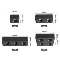 Spot LED moderne ultra-mince en aluminium 10W 20W 30W 40W Spot carré monté au plafond pour la maison, le salon et la cuisine