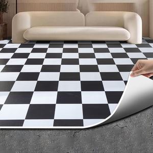 Vente en gros usine, personnalisation, revêtement de sol PVC pour la décoration intérieure, revêtement de sol en cuir à emboîtement, tapis imperméables, grande surface, couverture complète, très demandé - Product Image 3