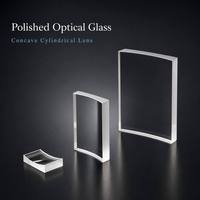 Lentille cylindrique concave en verre de quartz avec revêtement antireflet pour l'expansion linéaire du faisceau et les systèmes laser