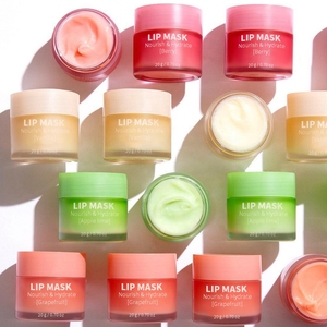 Etiqueta privada Natural Vegano Logotipo personalizado Venta al por mayor Hidratante Cuidado de los labios Bálsamo para dormir Chapstick Hidratante Reparación Máscara de labios - Product Image 5