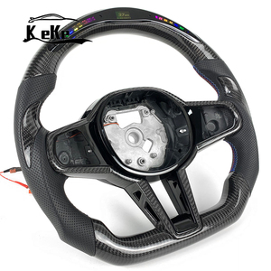 Volant en fibre de carbone avec écran LED pour BMW <span class=keywords><strong>CS</strong></span> M2 <span class=keywords><strong>M3</strong></span> M4 M5 F10 F20 <span class=keywords><strong>F30</strong></span> F80 F90 G20 G30 G80 G82 - Product Image 2