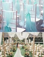 Ceintures de chaise, décorations d'allée Ceintures de mariage Couverture de chaise décorative conçue pour la fête de réception de mariage