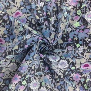 Tissu extensible de doublure écologique imprimé sur mesure de conception florale classique de Offre Spéciale pour le costume des hommes pour des garçons filles 100% Polyester - Product Image 4