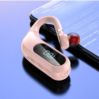 Auriculares Inalámbricos Deportivos KJ10 con Gancho para una Sola Oreja, Pantalla LED, Reducción de Ruido, Resistentes al Agua, Control por Voz, para Juegos, Precio de Fábrica