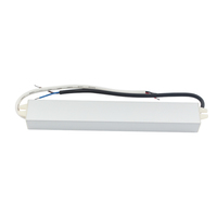 30W 24V Ultra İnce IP67 Su Geçirmez Tek Çıkışlı LED Sürücü Yüksek Verimli AC-DC Güç Kaynağı Endüstriyel LED Şerit Işıklar için