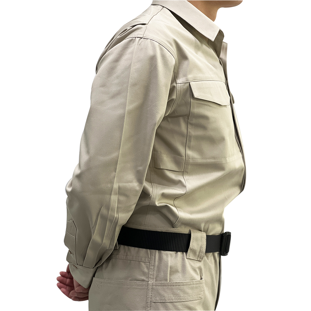 Safety Guard Uniform Wholesale Spring And Autumn Black Security Top Shirt For Men