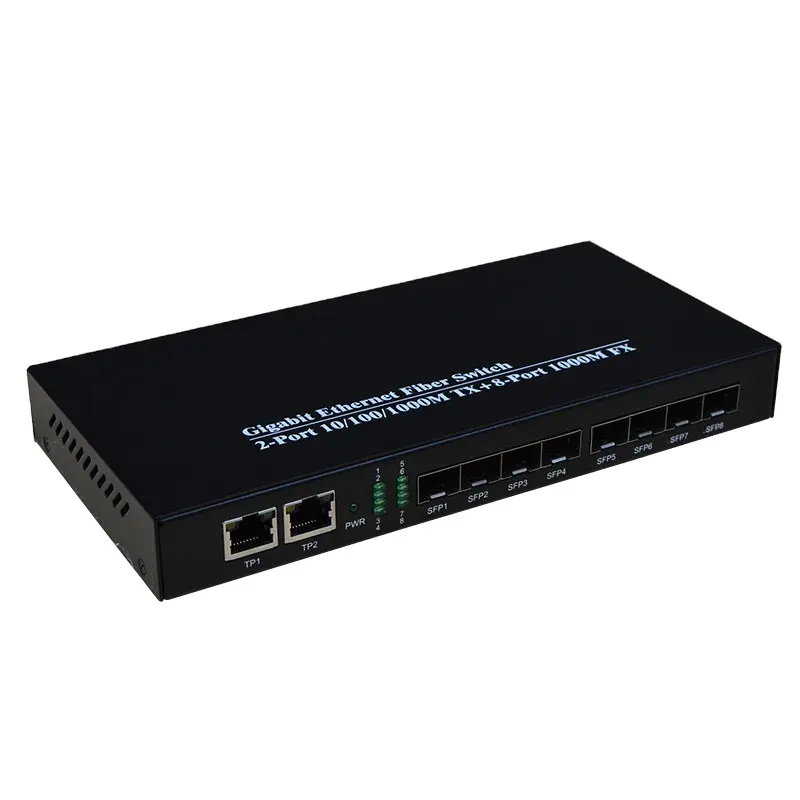 Gigabit ethernet SFP schalter 8*1000 Mt port netzwerk-switch