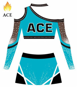 Cheerleading Cheerleading Crop Tops Personnalisé pour Lycéennes Femmes Sportswear pour Entraîneurs Cheerleading Uniformes pour Adultes - Product Image 5