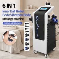 Rouleau de massage vibrant à 360° pour la perte de poids, la réduction de la graisse, la relaxation musculaire, utilisation à domicile, appareil de beauté