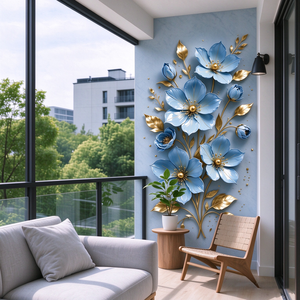 Revêtement mural résilient IXPE, panneaux <span class=keywords><strong>de</strong></span> protection rembourrés élastiques non toxiques pour studio <span class=keywords><strong>de</strong></span> yoga et <span class=keywords><strong>de</strong></span> pilates contemporain, sanctuaire <span class=keywords><strong>zen</strong></span> - Product Image 1