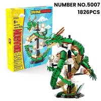 DK5007 MOC Kreatives Modell DIY Montage-Bausteine DIY Lernspielzeug für Kinder Geschenk 1826 Teile Baustein-Sets