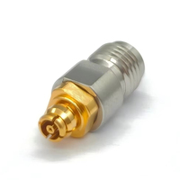 Adaptateur coaxial RF haute fréquence S MA/SMP-KKAG, connecteur coaxial à ondes millimétriques, 50 ohms, matériau en acier inoxydable