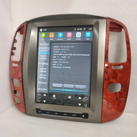 Autoradio 12,1 pouces, écran tactile Android, navigation GPS, autoradio, lecteur DVD pour Toyota Landcruiser LC100 2005-2007
