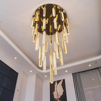 Plafonnier LED en cristal de luxe, décoration d'intérieur, salon, chambre à coucher, salle à manger, escalier, Offre Spéciale