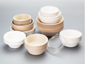 ถ้วยใส่อาหารแบบใช้แล้วทิ้งทำจากเยื่อชานอ้อยแบบไม่ย่อยสลายได้ - Product Image 6