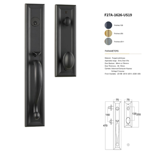 Serrure de porte magnétique silencieuse en laiton doré, universelle pour intérieur, en cuivre massif, pour toutes les pièces - Product Image 5