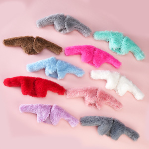 Ensemble de vêtements d'hiver pour poupée bébé 0-24 mois, style européen et américain, 30 <span class=keywords><strong>cm</strong></span>/11 pouces, avec gilet en peluche élégant et tendance - Product Image 1