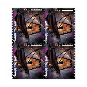 Etiquetas de Seguridad para Postales, Sellos Postales Permanentes, Etiquetas de Correo 2022, Sellos Espaciales Webb, Sellos de Correo de Estados Unidos, Pegatinas de Correo, Sellos de Aviones - Product Image 5