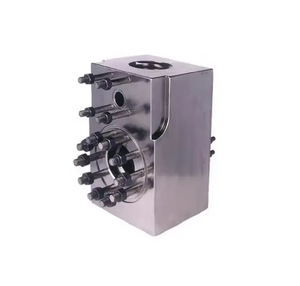 API Fluid End <span class=keywords><strong>Modiles</strong></span> Caja de válvula hidráulica Perforación de campos petroleros Bomba de lodo Conjunto de extremo de fluido Piezas de cilindro de descarga - Product Image 2