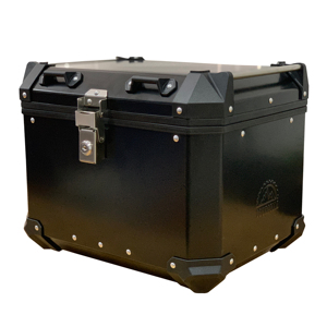 Tripfella 40L Black Aluminum Motorcycle Top Box