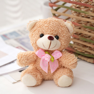 ตุ๊กตาหมีน่ารัก12cm สำหรับส่งเสริมการขายพวงกุญแจตุ๊กตาอะนิเมะของเล่นตุ๊กตาหมีราคาถูก - Product Image 3