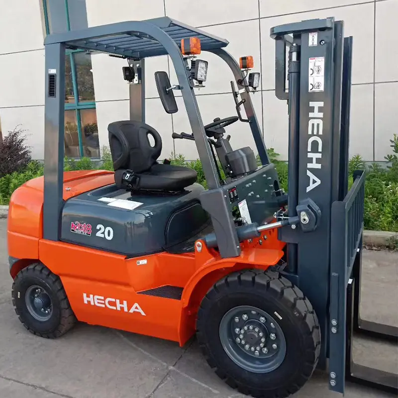 HECHA Best Selling 1500 kg 2 ton Japanese Diesel Engine Forklift Truck