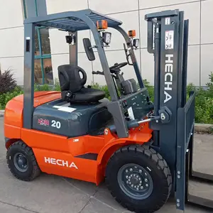 Forklift Truck Price HECHA Best Selling 1500 Kg 2 Ton Japanese Diesel Engine Forklift Truck