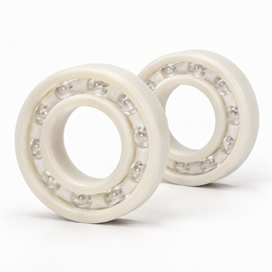6006 POM Plastic Glass Ball <b>Bearing</b> 30x55x13mm Nylon Cage Open Non Magnetic Rust Free Corrosion Resistant for Wet Chemical Use - Product Image 5