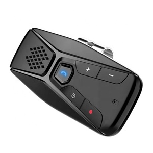 Kit voiture <span class=keywords><strong>Bluetooth</strong></span> 5.0 T823, lecteur MP3, haut-parleur <span class=keywords><strong>multipoint</strong></span>, téléphone mains libres sans fil avec visière solaire, avec Google Assistant - Product Image 3