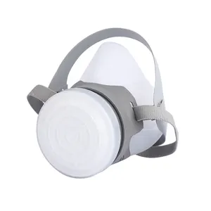 Anti-polvere Anti-rana respiratore singolo maschera antifumo protettiva chimica respiratore a Gas