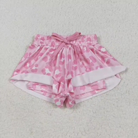 Shorts pour filles Sister Wear, imprimé léopard, fleur, baseball, fraise, shorts pour bébé fille, shorts de plage