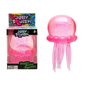 Giocattolo Antistress Needoh Jelly Squish, Medusa Glitterata da Spremere, Giocattolo Sensoriale per Bambini e Adulti, Allevia l'Ansia - Product Image 2