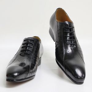 Formal <b>Pointed</b> Toe Leather Shoes Men Summer Style European Top-Grain Cowhide Slip-On Professional Wear <b>Light</b> Wedding Shoes - Product Image 4
