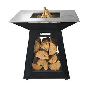 Parrilla de carbón de acero Corten. Disfrute de la barbacoa en la elegante parrilla tostada. Mejora tu experiencia con nuestro BBQ Brasero - Product Image 6
