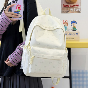 Korean style ins simple casual backpack large capacity summer lightweight fashionable backpack versatile double-shoulder <b>bag</b> - Product Image 1