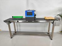 Nouvelle machine de codage d'œufs entièrement automatique, imprimante à jet d'encre, prise en charge flexible, multifonction, séchage rapide, cartouche d'encre de qualité alimentaire