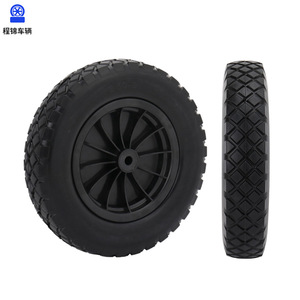 Neumático Sólido Cheng Jin 3.50-8, Llanta de Espuma de PU Antipinchazos para Vehículo Utilitario - Product Image 1
