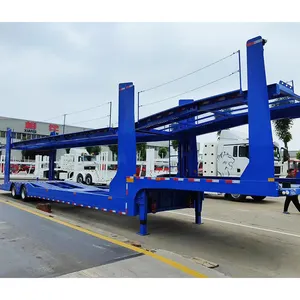 17m xe vận chuyển Trailer xe Hauler Trailer 2 trục không khí treo xe tàu sân bay Trailer để bán