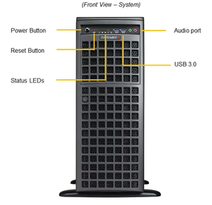 Servidor en Rack 4U Original SYS-7049GP-TRT, Doble 10GbE, Xeon, DDR4 ECC - Product Image 3