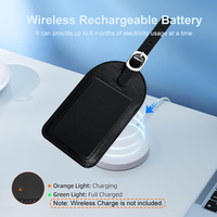 Traceur GPS intelligent pour bagages et objets de valeur, compatible iOS, dispositif anti-perte sans fil, porte-clés carte BT