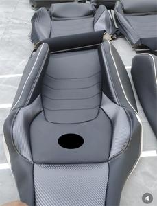 Fundas de asiento de coche mixtas de cuero de ante delantero de ajuste personalizado <span class=keywords><strong>5</strong></span> asientos para <span class=keywords><strong>Volkswagen</strong></span> Golf VW Golf Caddy Passat B8 Transporter T5 Polo T4 - Product Image 5