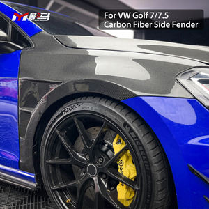 Guardabarros de Fibra de Carbono para Vw <span class=keywords><strong>Golf</strong></span> <span class=keywords><strong>7</strong></span> Mk7 Mk7.5, Aleta Lateral para Volkswagen <span class=keywords><strong>Golf</strong></span> <span class=keywords><strong>7</strong></span> <span class=keywords><strong>7</strong></span>.5 Gti - Product Image 3