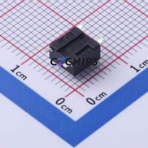 TS-1002S-AR04526 Tactile Switch SMD-4P,6x6mm Switch Single Pole Single Throw Round Button 2.6N Vertical Mount - Product Image 2