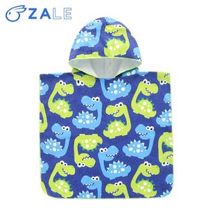 Peignoir de plage ZALE M en <span class=keywords><strong>polaire</strong></span> double face, <span class=keywords><strong>cape</strong></span> de plage pour enfants, pour usage intérieur/extérieur - Product Image 5