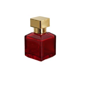 ขวดน้ำหอมแก้วทรงเหลี่ยมขนาด 50 มล. พร้อมหัวฉีดแบบ Crimp Neck ฝาปิด UV พกพาสะดวก เติมได้ ใช้สำหรับเครื่องสำอาง - Product Image 4