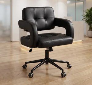 High Quality PU <b>Leather</b> Technician Chair Customized Color Lift Rotate Pulley Beauty Salon Technician <b>Stool</b> Chairs - Product Image 1