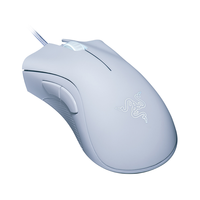 Razer Deathadder Mouse berkabel Esensial, Mouse Gaming USB kabel tangan kanan 2025