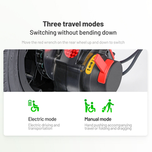 Fauteuil roulant léger D25 le plus vendu en Asie centrale et du Sud - Product Image 5