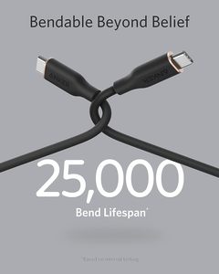 Anker 643 <b>USB</b> C to Cable 3ft 100W Silicone <b>2.0</b> Type Portable Charging Fast Charge A8552 Anke <b>Usb</b> <b>2.0</b> Type C Cable A8552 A8552 - Product Image 4