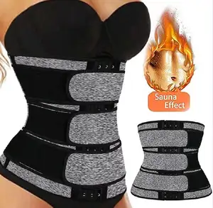 Manufacture Lose Weight Tummy Trainer Body Shaper Plus Size Sweat Waist Trimmer Belt